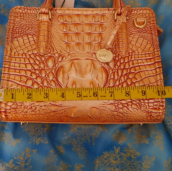 NWT Brahmin Cami In Apricot Rose Handbag - Picture 4 of 6